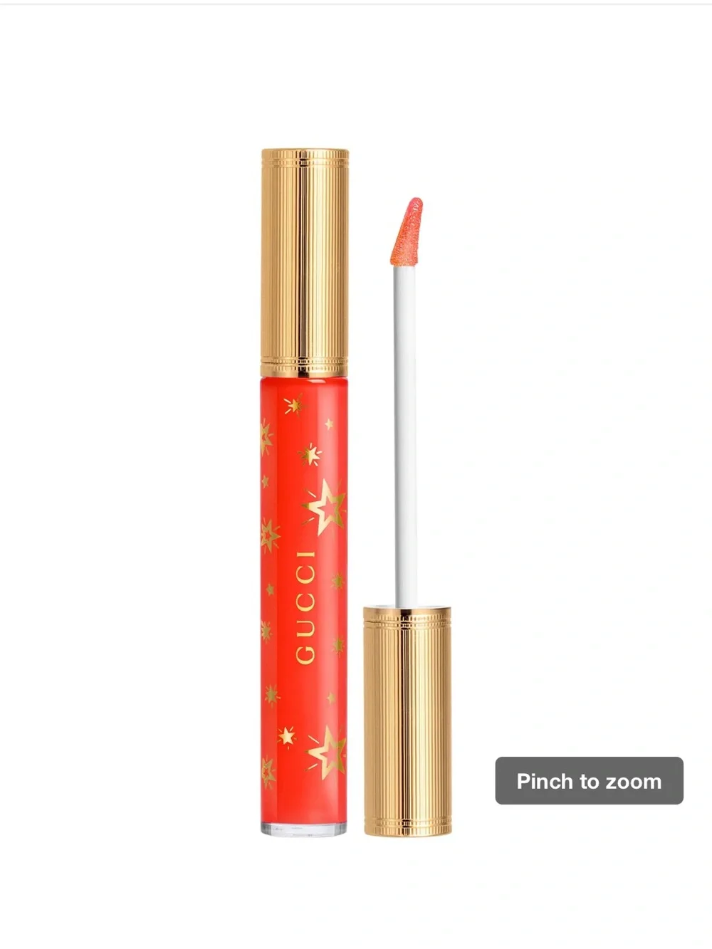 Gucci Plumping, Soothing & Moisturizing Lip Gloss –314 Sadie Coral.